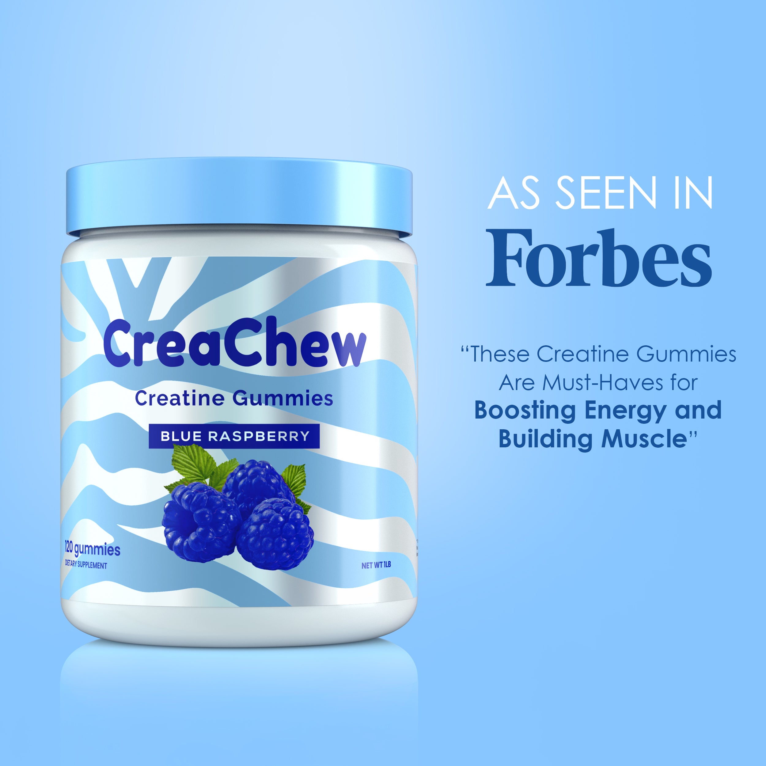 CreaChew Energy, Strength and Muscle Gummies